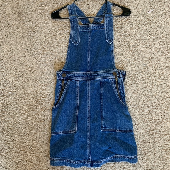white christmas dresses Judy Blue Agnes Denim Overall Dress – Marbled Birch Boutique main image 1